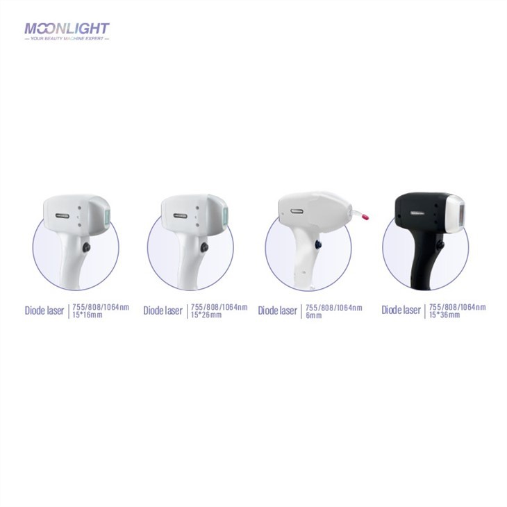 2 Handle Diode Laser Hair Removal