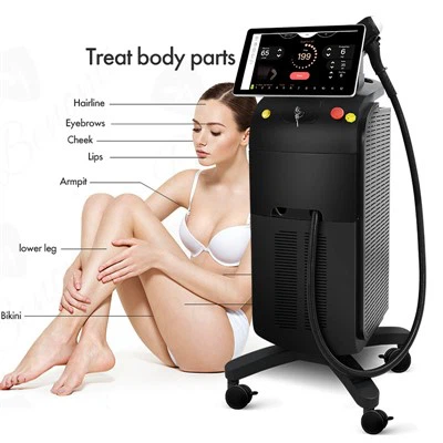 Mesin penyingkiran rambut laser diod 808 Diod Laser