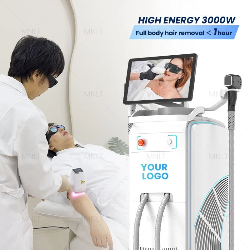 Mesin Penyingkiran Bulu Laser Diod Panjang Gelombang 4 – Teknologi Penyejukan Ais Termaju Untuk Klinik & Pusat Kecantikan Profesional