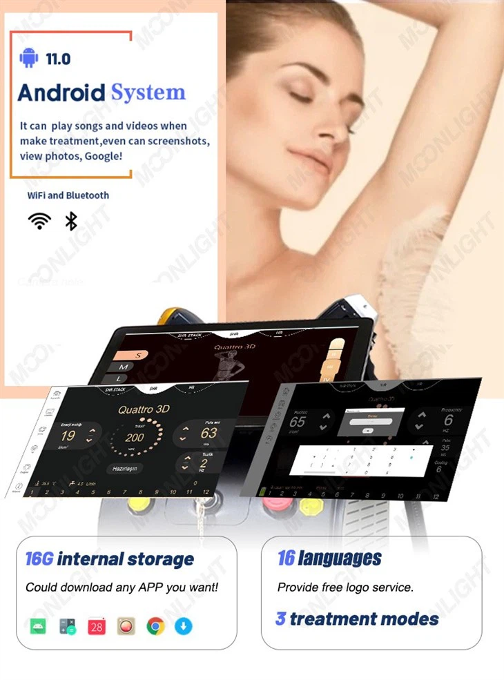 Best Selling Diode Laser Hair Removal Machine in Europe